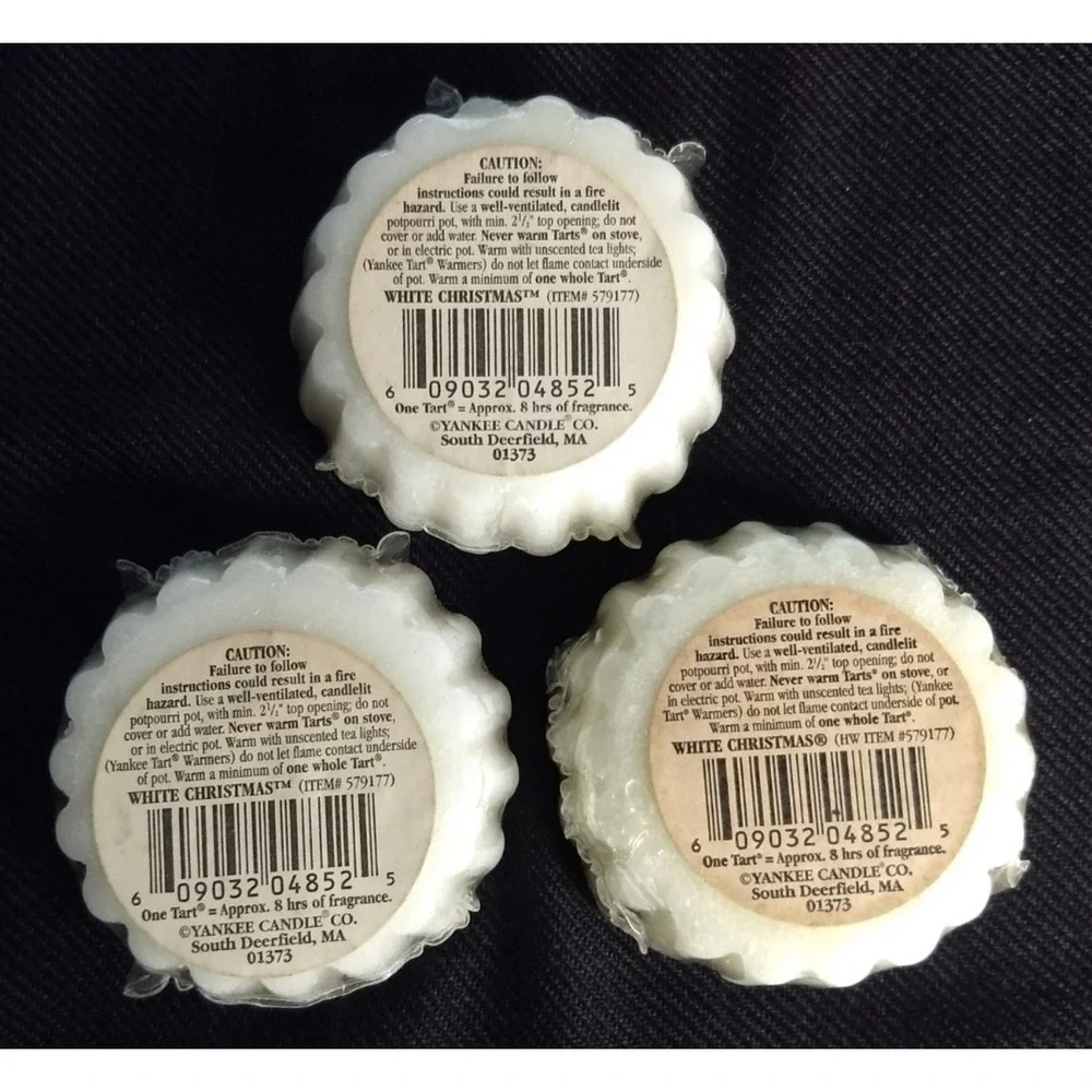 Yankee Candle Tart Wax Melts Lot 14 Retired Home for Holiday White Christmas NEW